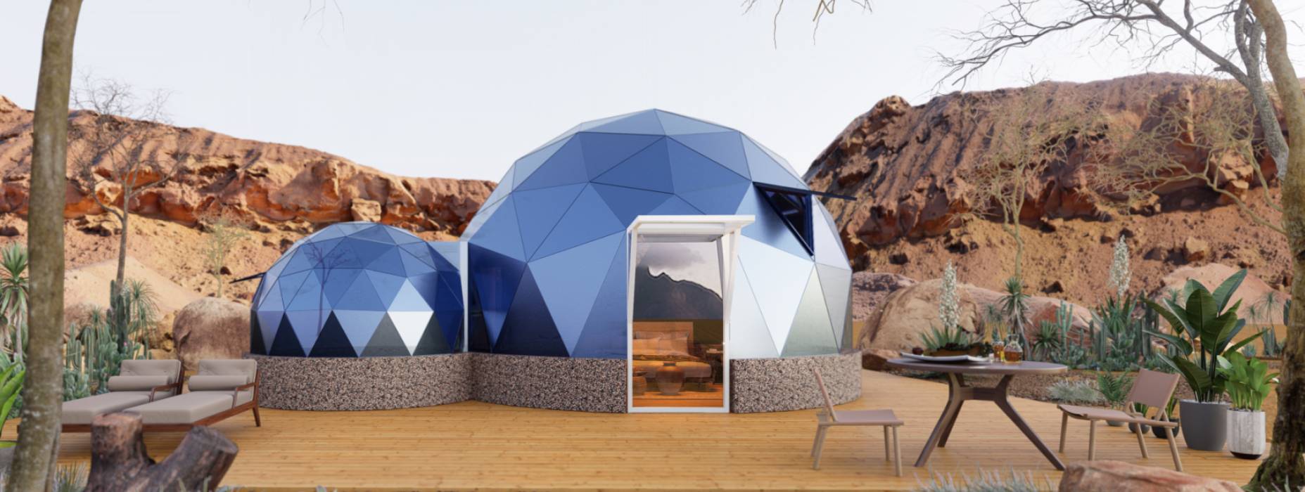 雁塔区球形智能光伏玻璃星空房